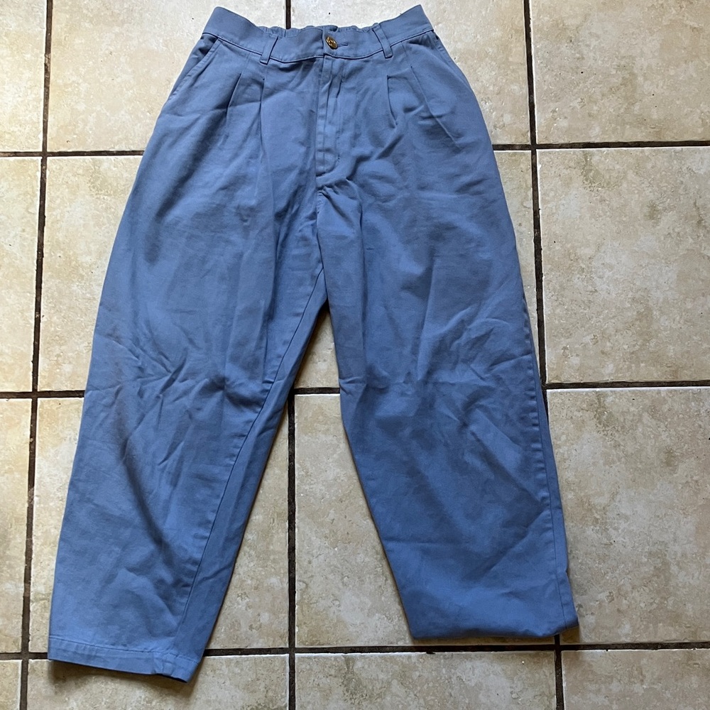 Big Bud Press XS petite trousers in Petal blue